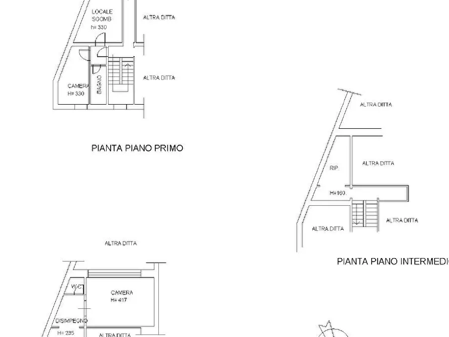 Immagine 2 di Terratetto in vendita  a Carrara