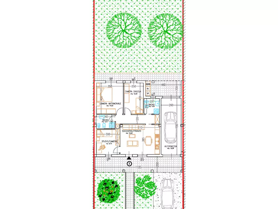 Immagine 1 di Casa trifamiliare in vendita  a Grosseto