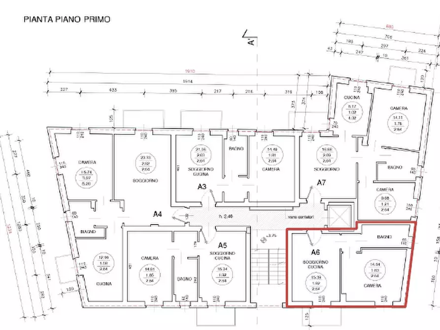 Immagine 5 di Appartamento in vendita  a Settimo Torinese