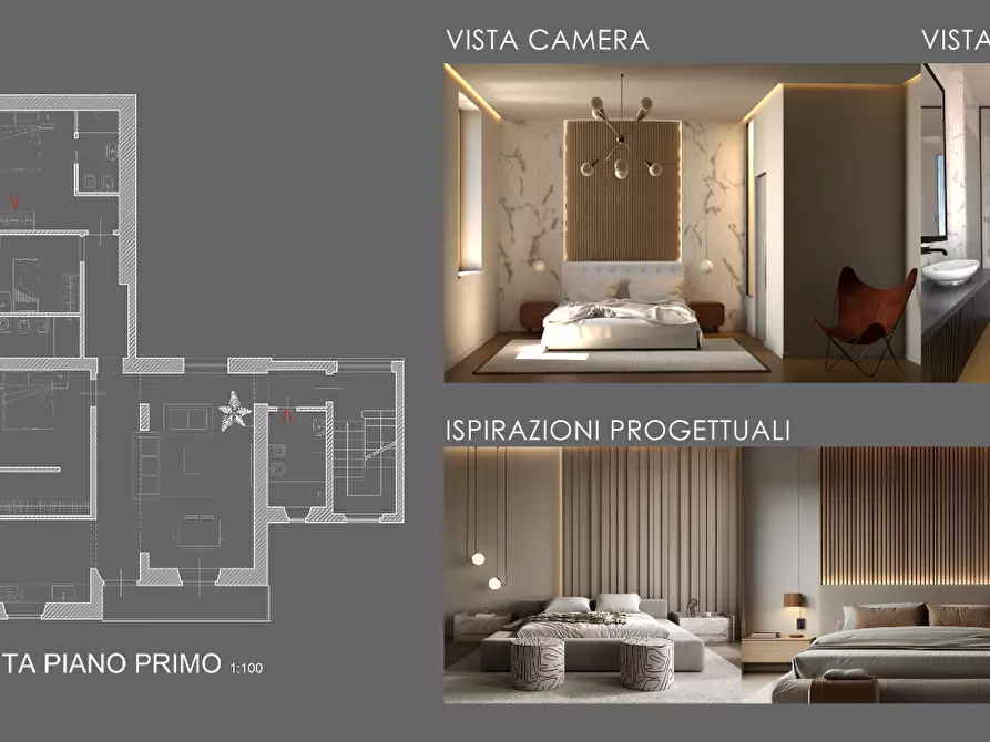 Immagine 7 di Mansarda in vendita  a Lucca