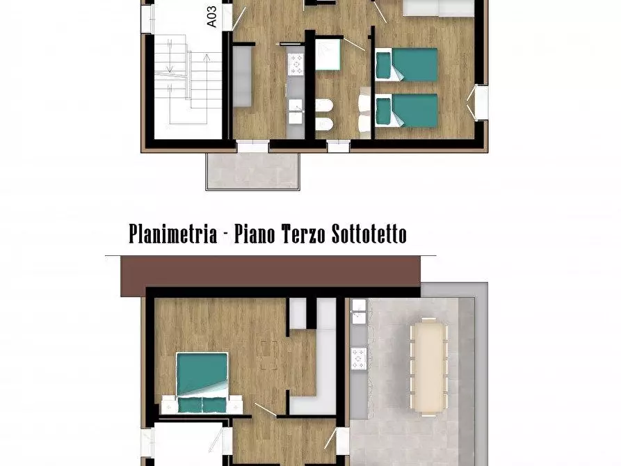 Immagine 3 di Appartamento in vendita  a Pietrasanta