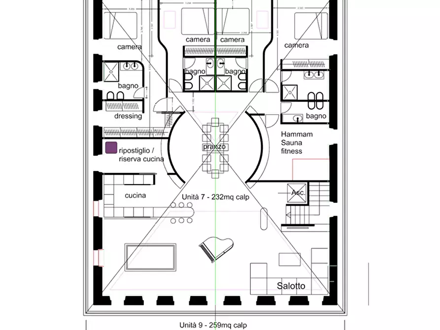 Immagine 17 di Mansarda in vendita  a Capannori