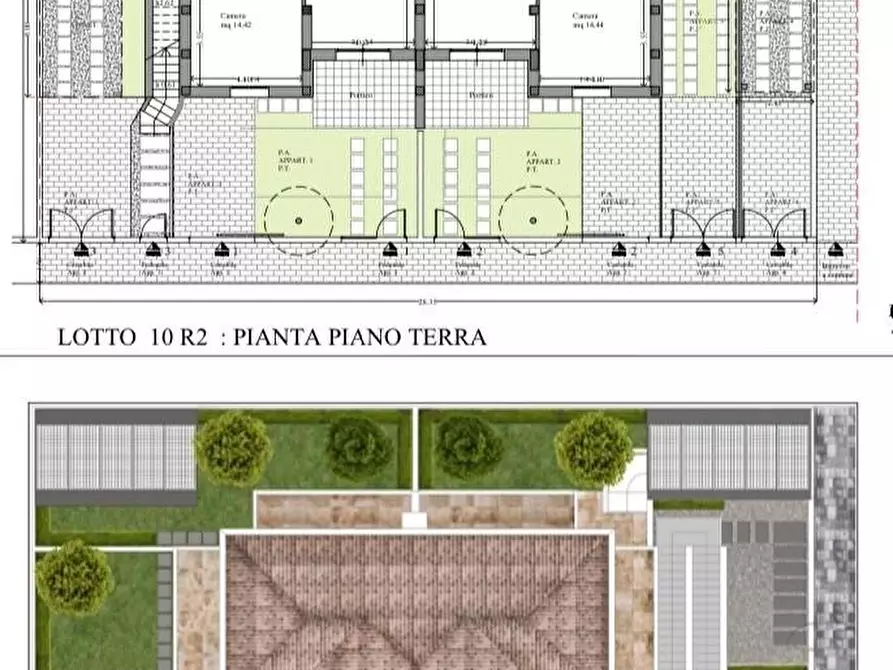 Immagine 1 di Villetta a schiera in vendita  a Cecina