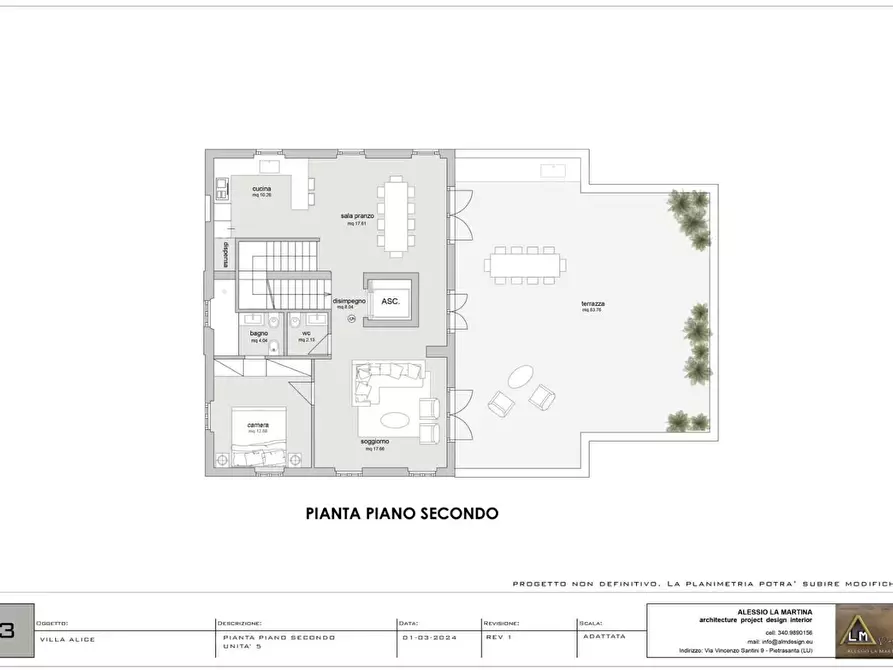 Immagine 9 di Appartamento in vendita  a Camaiore