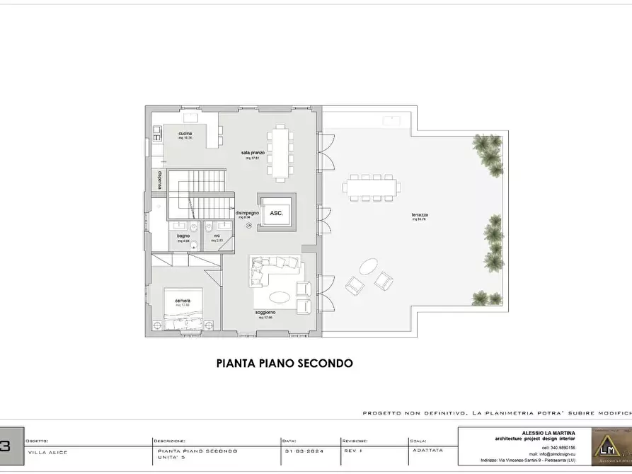 Immagine 8 di Appartamento in vendita  a Camaiore