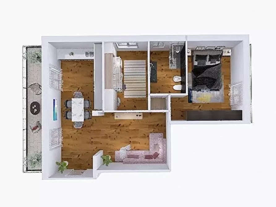 Immagine 2 di Appartamento in vendita  a Pistoia