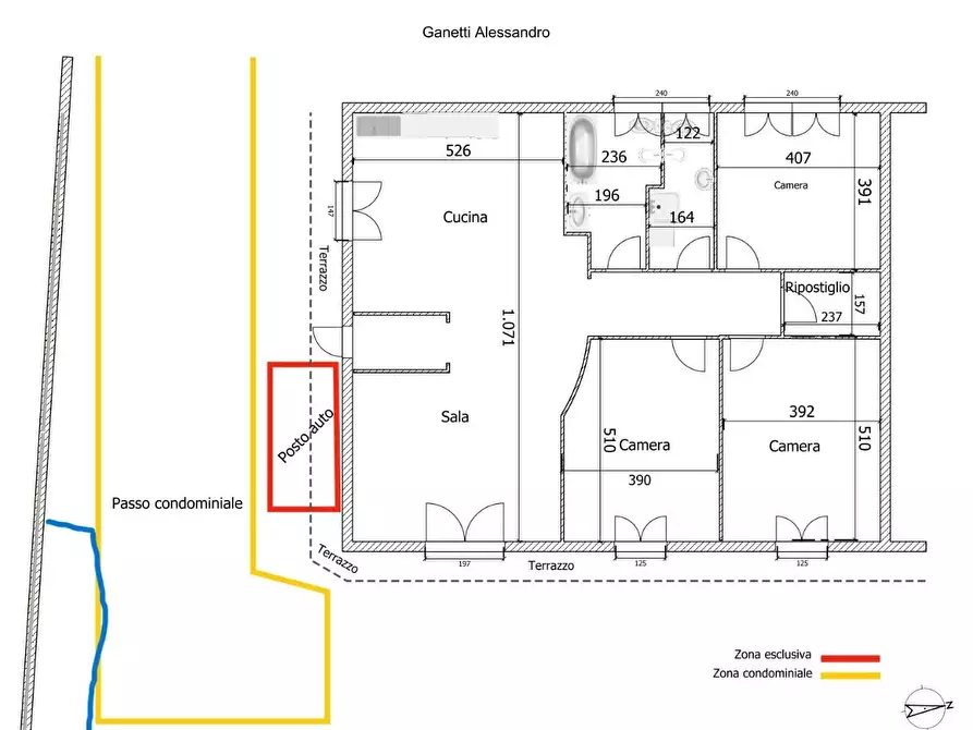 Immagine 7 di Attività artigianale in affitto  a Calcinaia