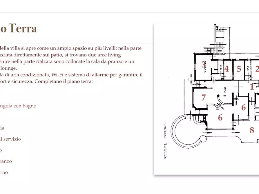 Immagine 2 di Casa indipendente in affitto  a Forte Dei Marmi