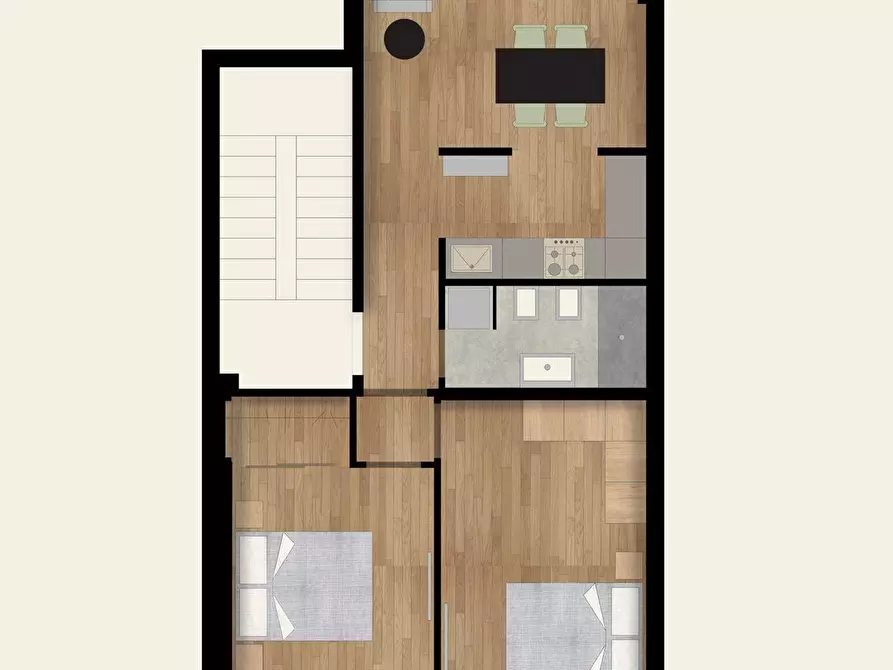 Immagine 5 di Appartamento in vendita  a Lucca