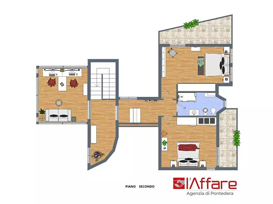 Immagine 36 di Villa in vendita  a Pontedera