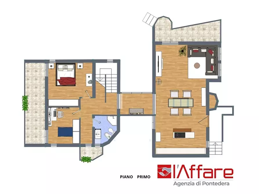 Immagine 35 di Villa in vendita  a Pontedera