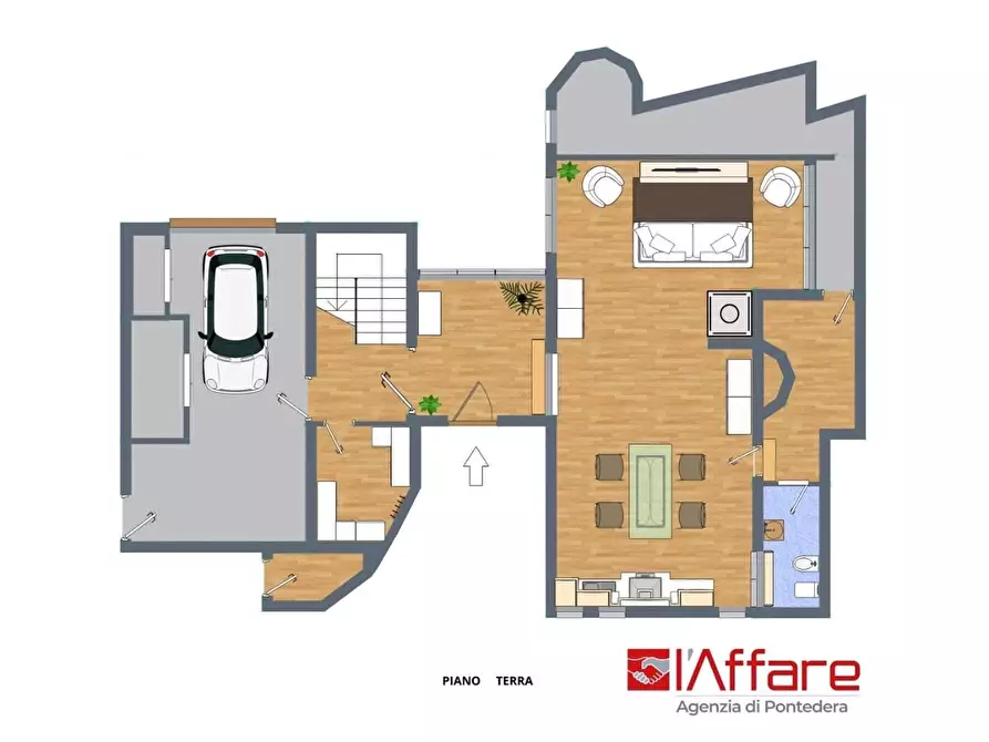 Immagine 34 di Villa in vendita  a Pontedera