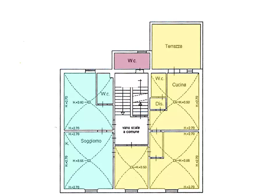 Immagine 40 di Appartamento in vendita  a Cecina