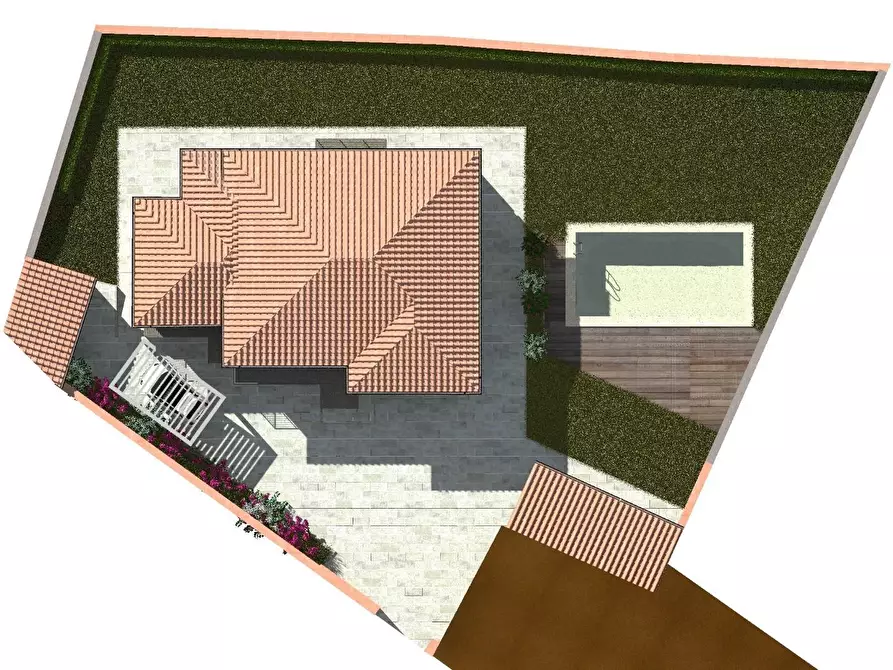 Immagine 10 di Villa in vendita  a Buti