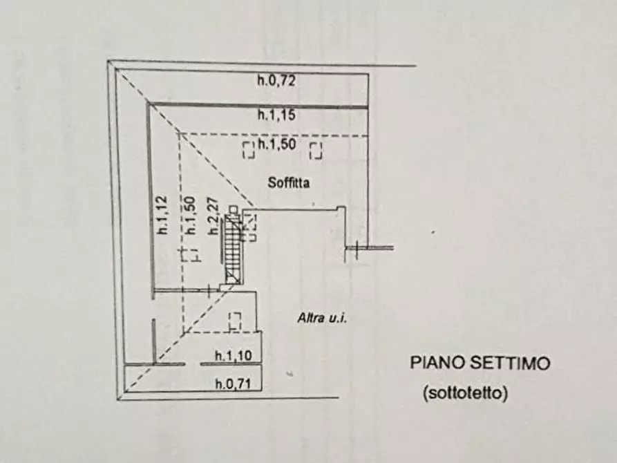 Immagine 34 di Mansarda in vendita  a Pontedera