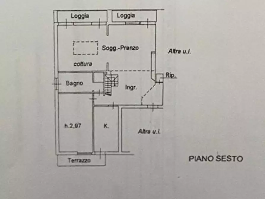 Immagine 33 di Mansarda in vendita  a Pontedera