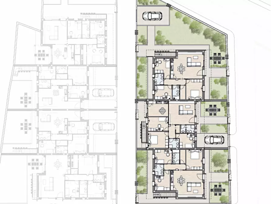 Immagine 8 di Villetta a schiera in vendita  a Calimera