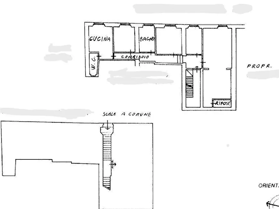 Immagine 2 di Appartamento in vendita  a Lucca