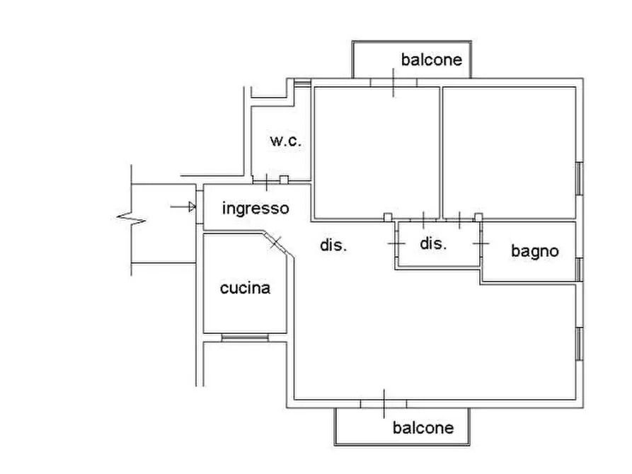 Immagine 39 di Appartamento in vendita  a Vecchiano
