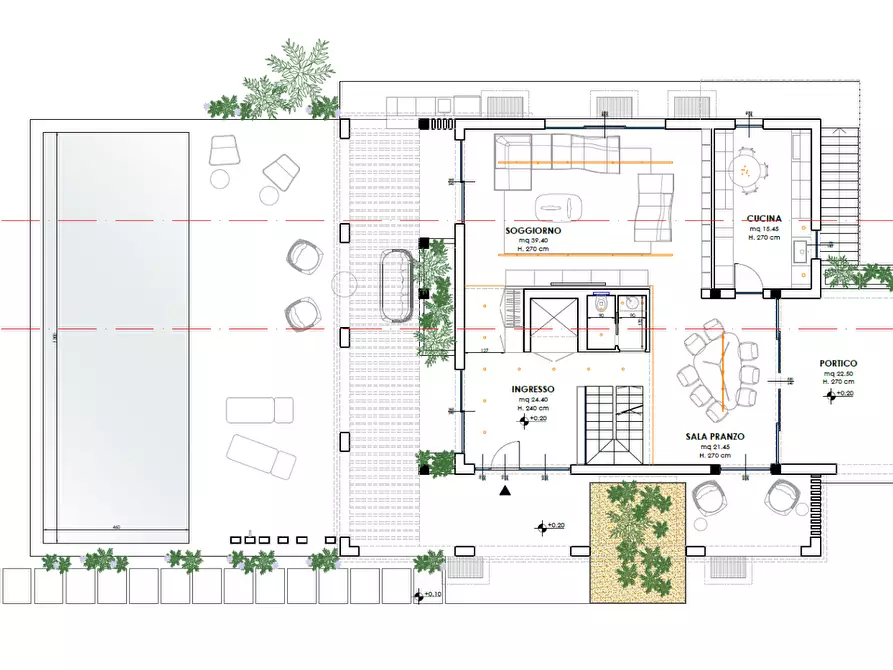 Immagine 7 di Villa in vendita  a Forte Dei Marmi