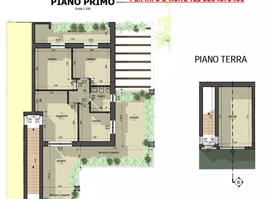 Immagine 2 di Casa quadrifamiliare in vendita  a Grosseto