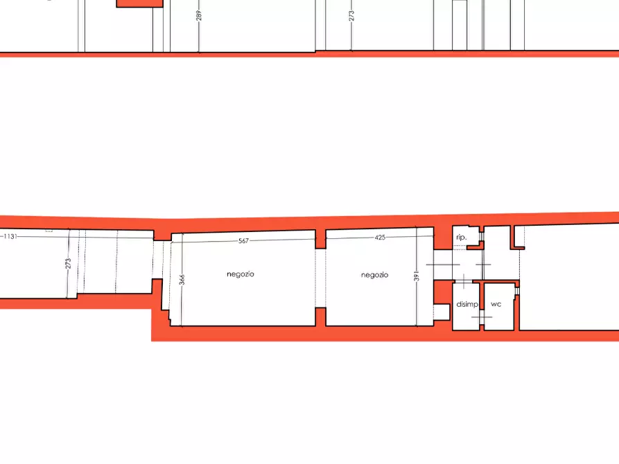 Immagine 2 di Locale commerciale in vendita  a Pisa