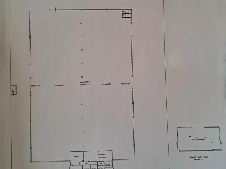 Immagine 6 di Capannone industriale in vendita  a Calcinaia