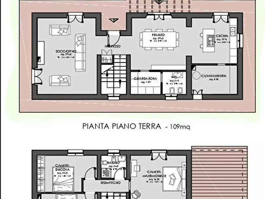 Immagine 2 di Villa in vendita  a Montecarlo