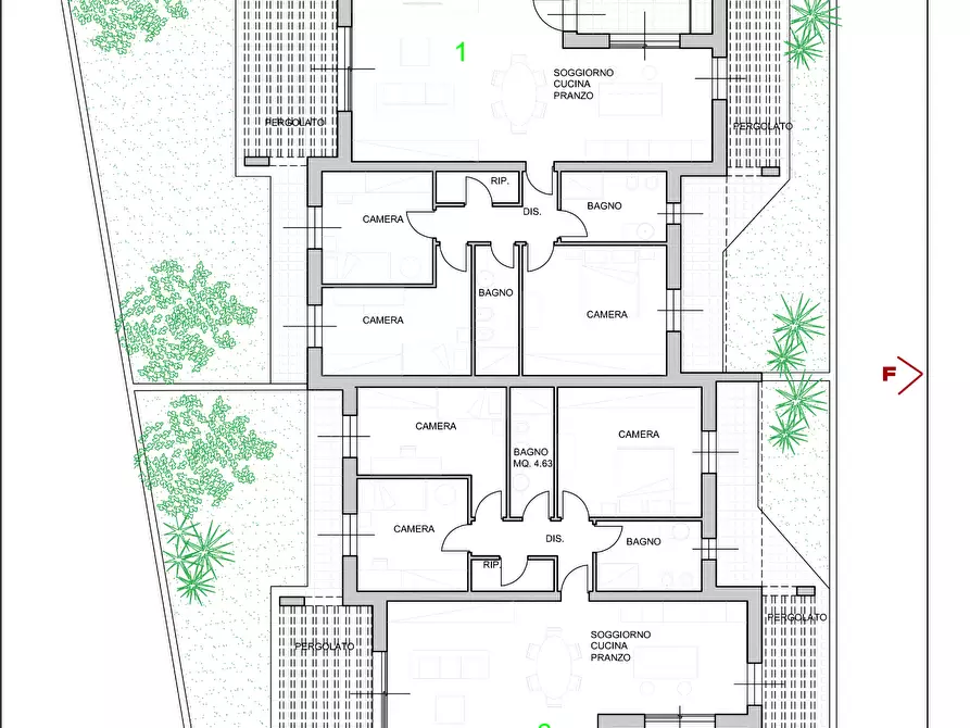 Immagine 5 di Appartamento in vendita  a Ponsacco