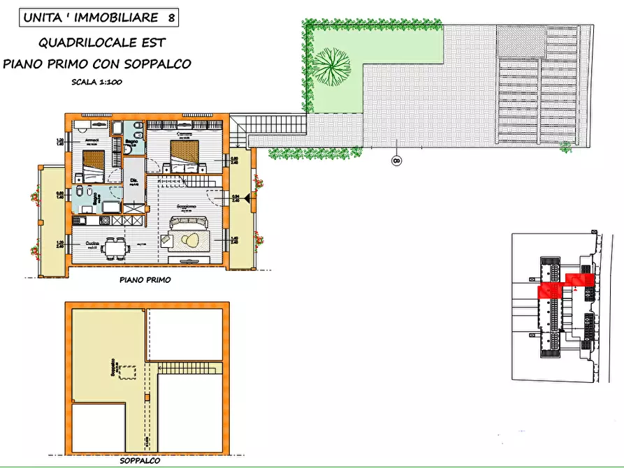 Immagine 11 di Appartamento in vendita  a Calcinaia