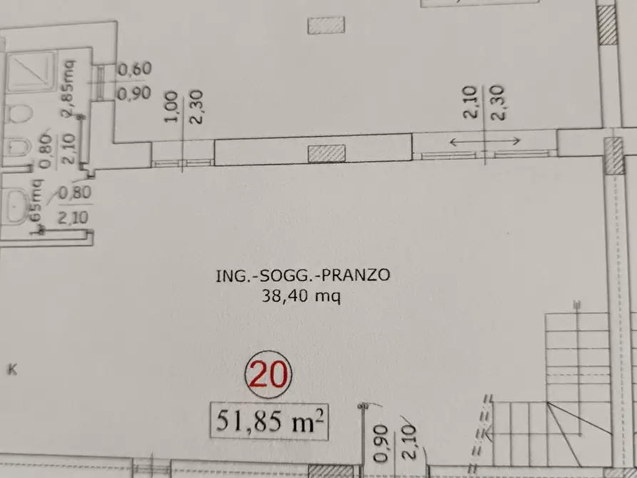 Immagine 2 di Mansarda in vendita  a Empoli