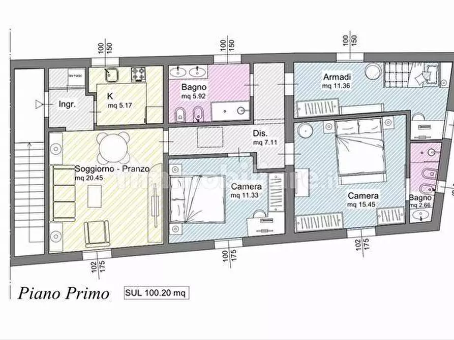 Immagine 1 di Appartamento in vendita  a Pisa