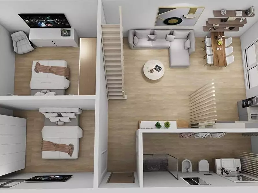 Immagine 3 di Appartamento in vendita  a Viareggio