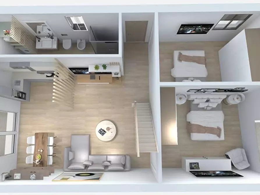 Immagine 2 di Appartamento in vendita  a Viareggio