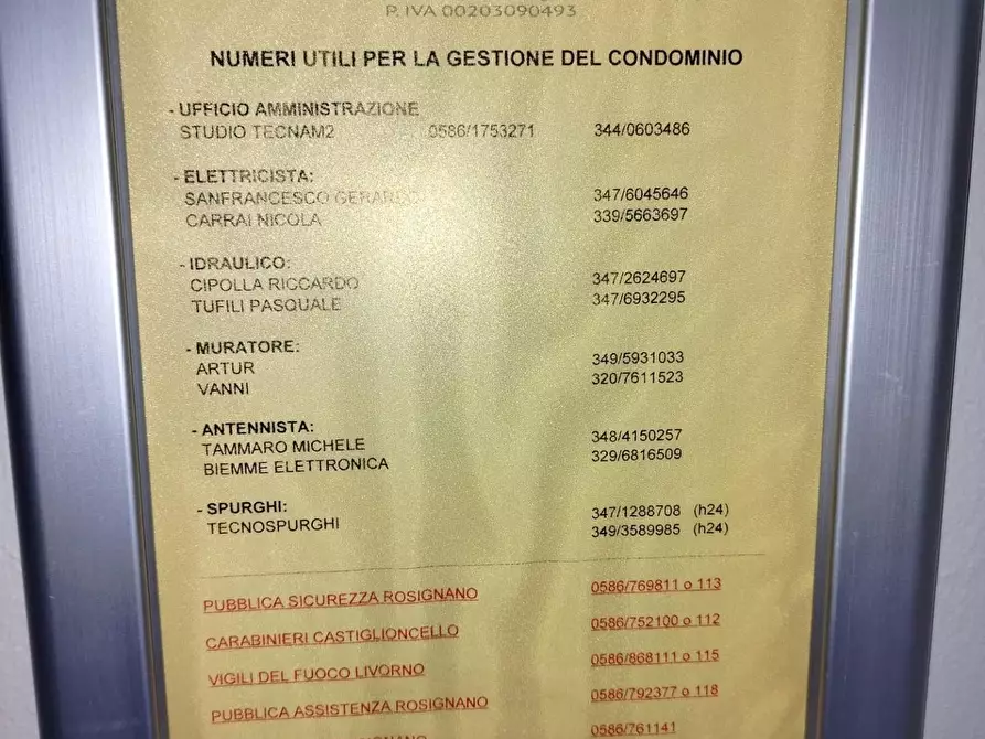 Immagine 17 di Appartamento in vendita  a Rosignano Marittimo