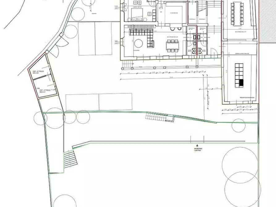 Immagine 11 di Palazzo in vendita  a Casciana Terme Lari