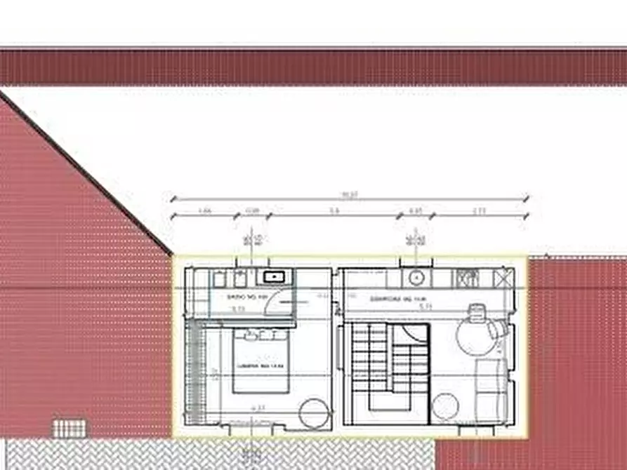 Immagine 12 di Palazzo in vendita  a Casciana Terme Lari