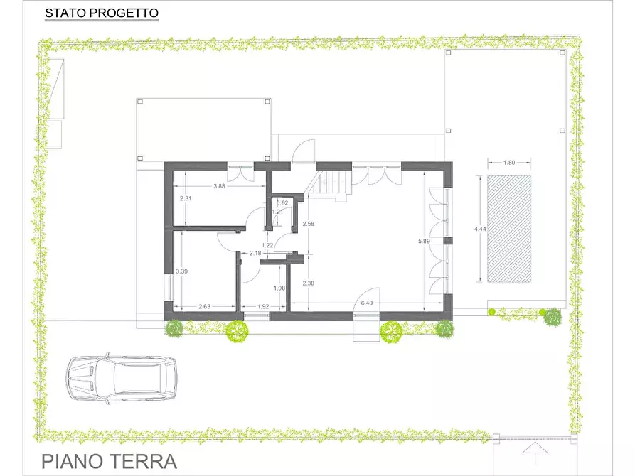 Immagine 6 di Villa in vendita  a Forte Dei Marmi