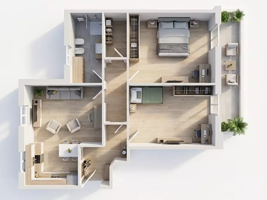 Immagine 26 di Appartamento in vendita  a Pontedera