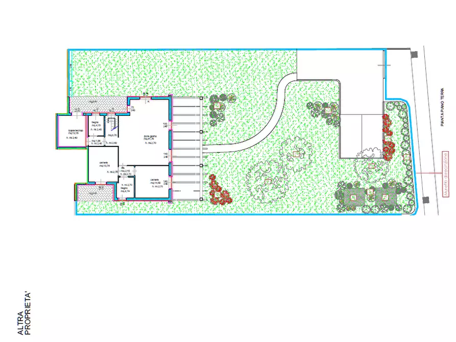 Immagine 2 di Casa bifamiliare in vendita  a San Giuliano Terme