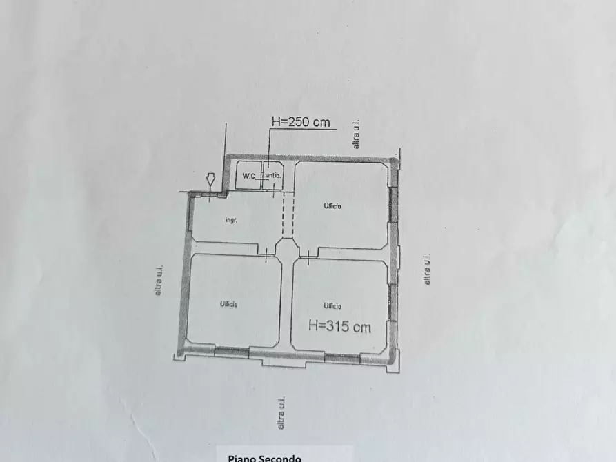 Immagine 10 di Ufficio in affitto  a Pisa