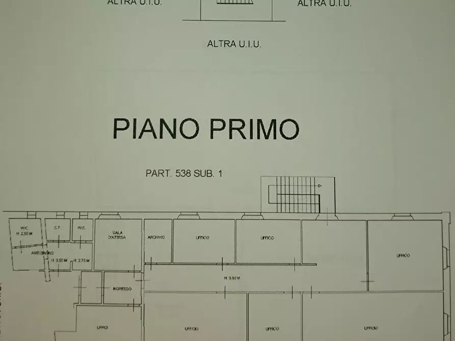 Immagine 1 di Ufficio in vendita  a Pontedera