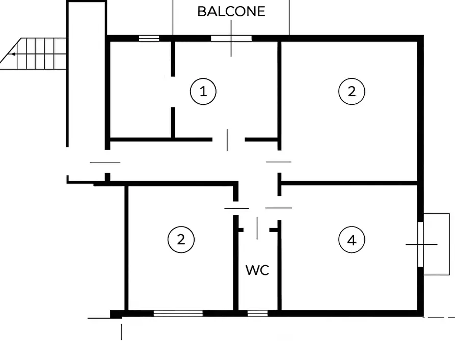 Immagine 14 di Appartamento in vendita  a Castelfranco Di Sotto