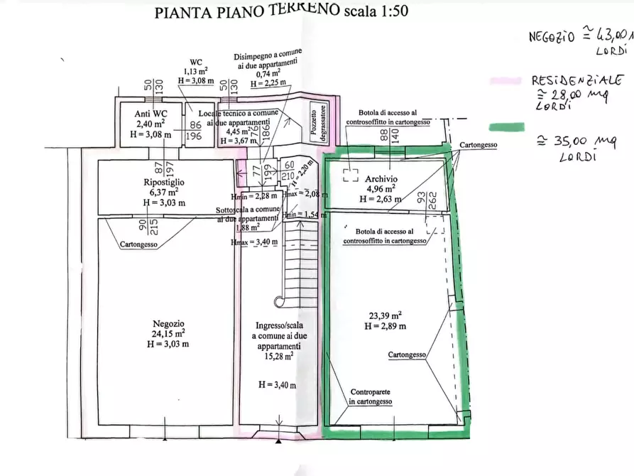 Immagine 2 di Terratetto in vendita  a Pontedera