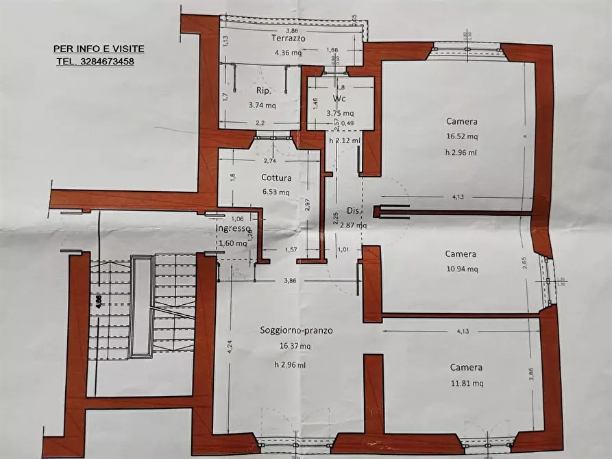Immagine 14 di Appartamento in vendita  a Grosseto