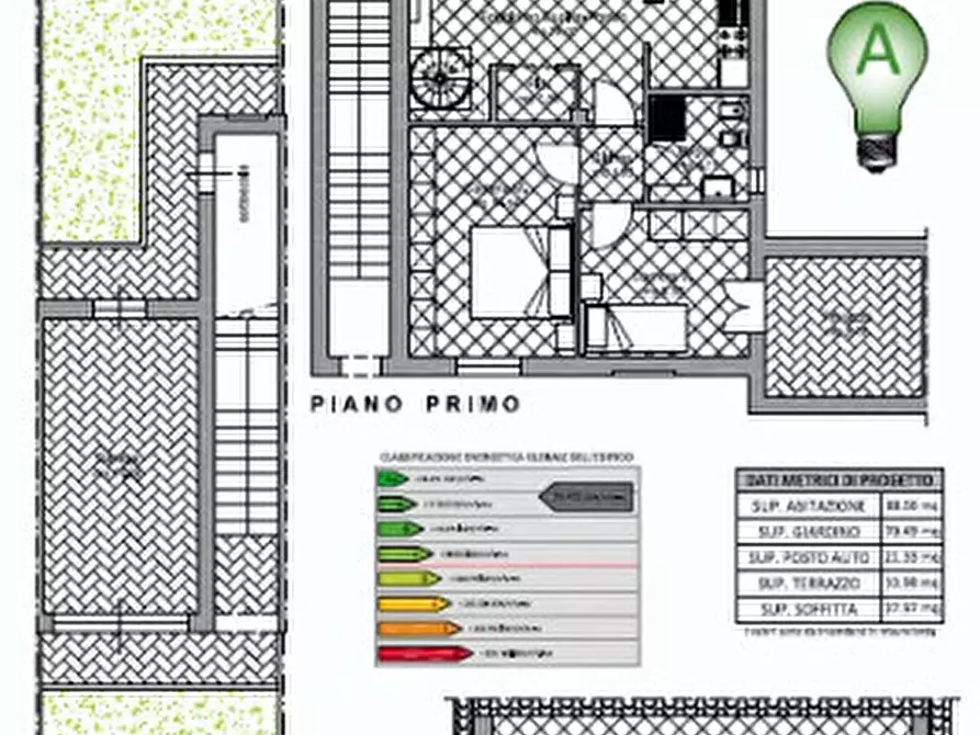 Immagine 14 di Appartamento in vendita  a Casciana Terme Lari