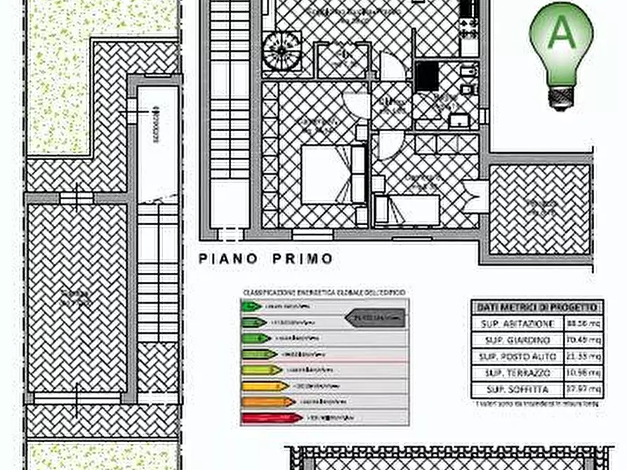 Immagine 11 di Appartamento in vendita  a Casciana Terme Lari