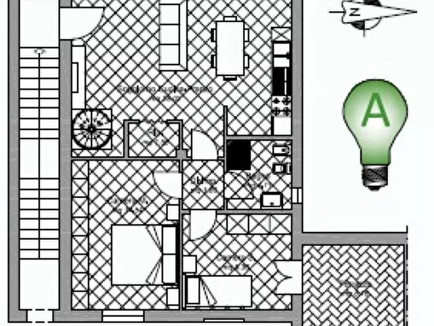 Immagine 13 di Appartamento in vendita  a Casciana Terme Lari