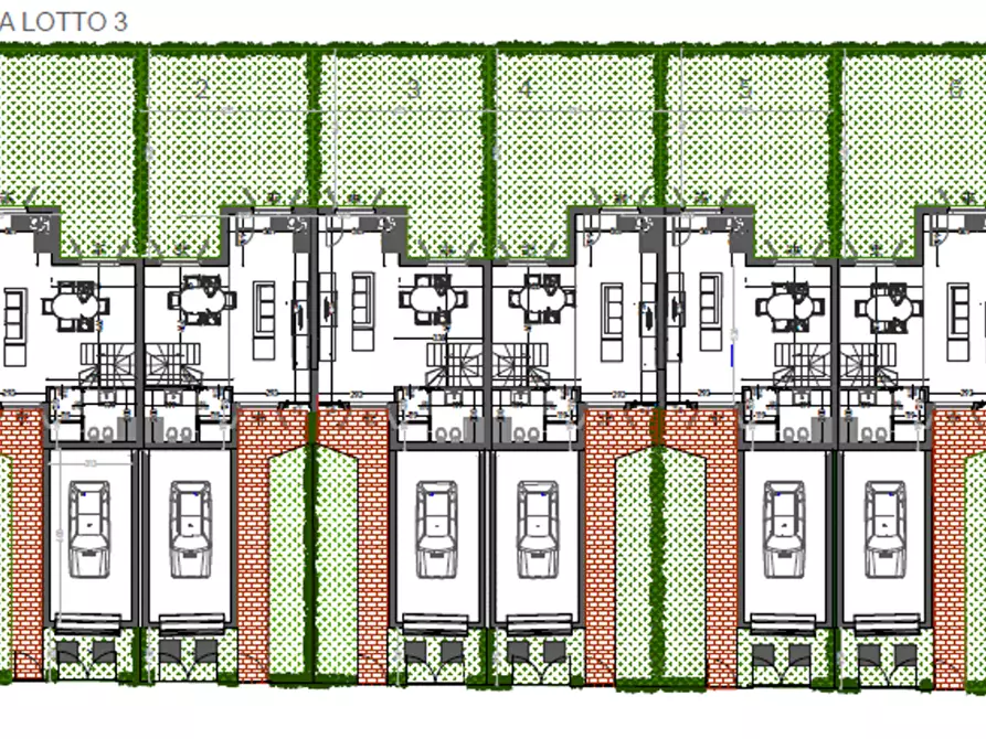 Immagine 2 di Villetta a schiera in vendita  a Livorno