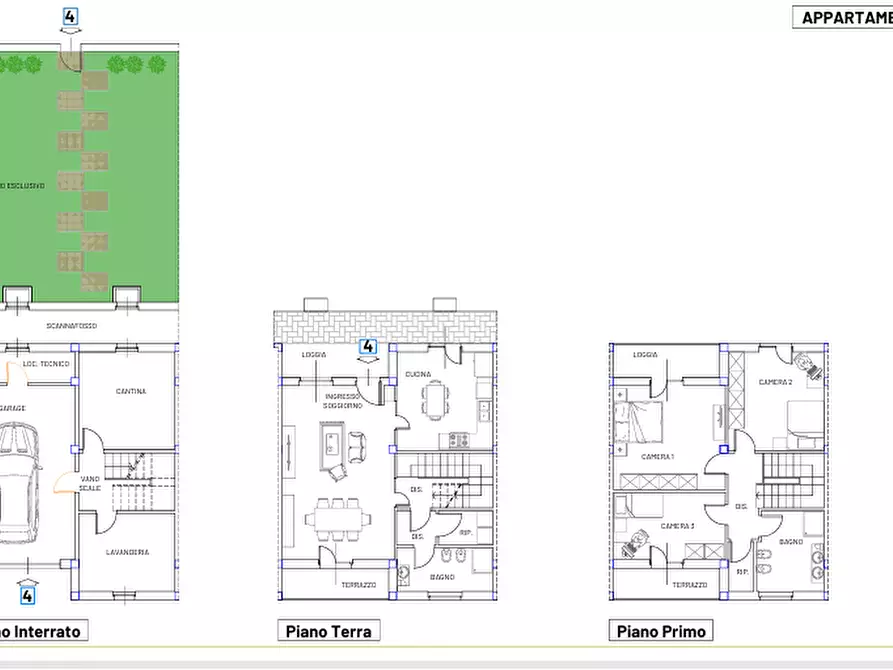 Immagine 8 di Appartamento in vendita  a Fauglia